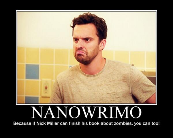 NaNoWriMo - Nick Miller